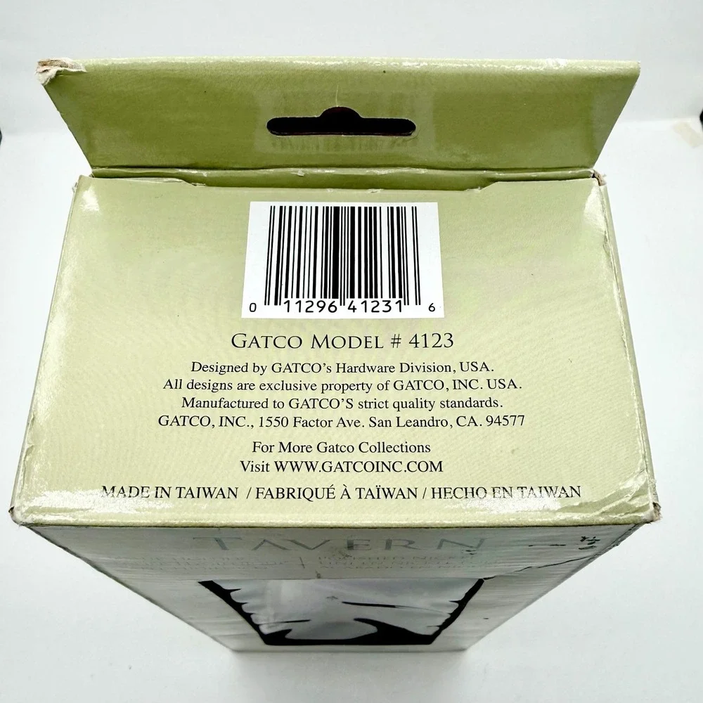 NEW‎ Gatco POLISHED NICKEL Tavern 4123 Toilet Tissue Paper Holder Wall Mount